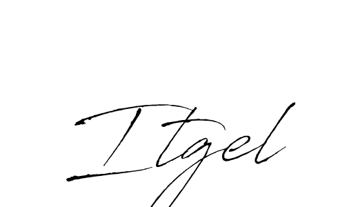 Also we have Itgel name is the best signature style. Create professional handwritten signature collection using Antro_Vectra autograph style. Itgel signature style 6 images and pictures png