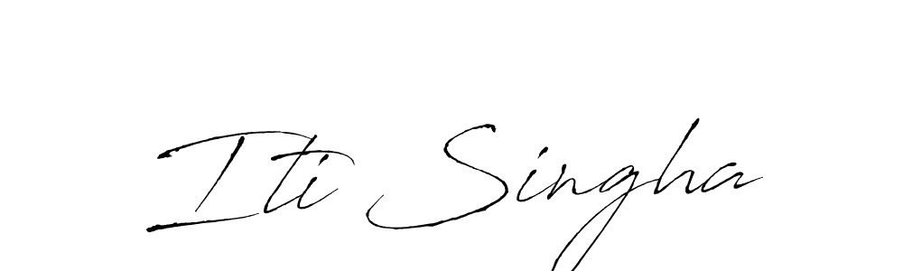 Make a beautiful signature design for name Iti Singha. Use this online signature maker to create a handwritten signature for free. Iti Singha signature style 6 images and pictures png