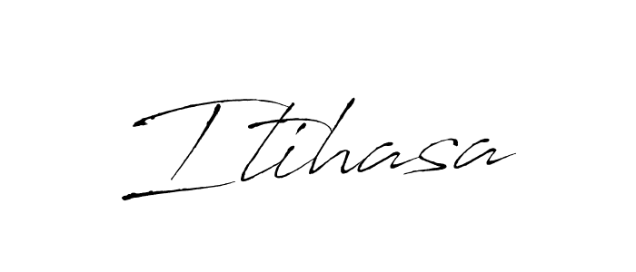 Design your own signature with our free online signature maker. With this signature software, you can create a handwritten (Antro_Vectra) signature for name Itihasa. Itihasa signature style 6 images and pictures png