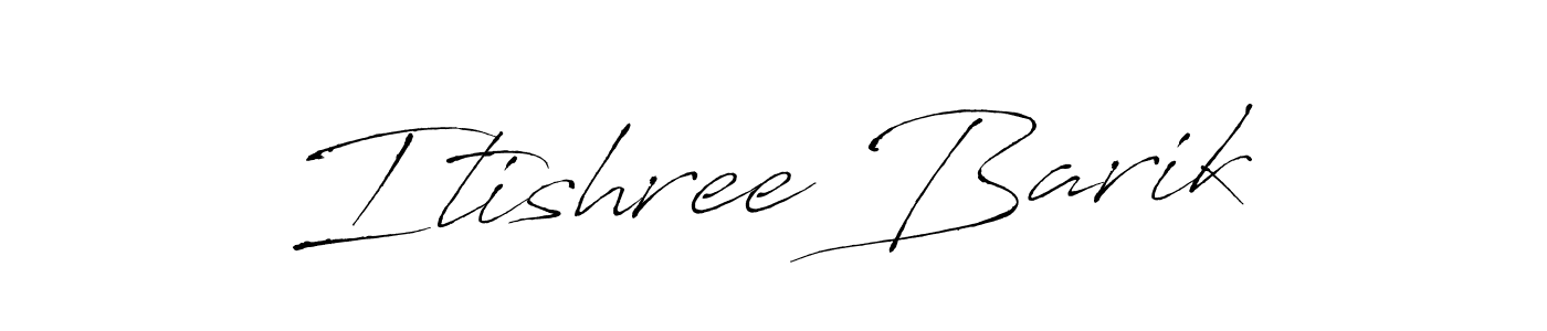 Make a beautiful signature design for name Itishree Barik. Use this online signature maker to create a handwritten signature for free. Itishree Barik signature style 6 images and pictures png