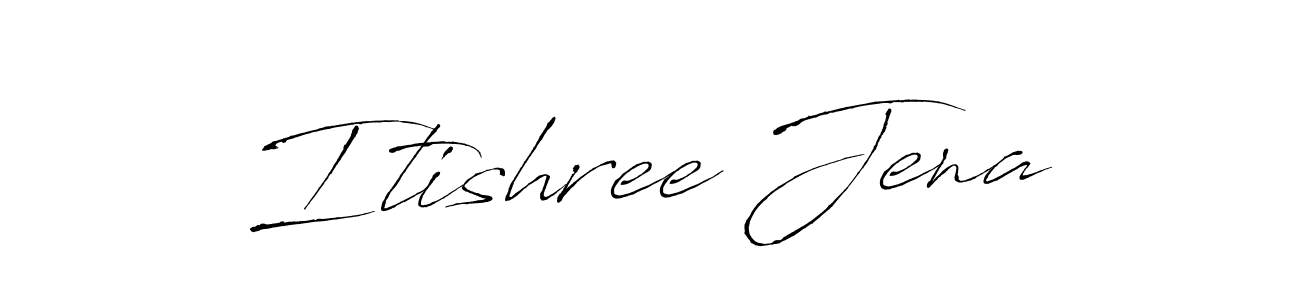 Use a signature maker to create a handwritten signature online. With this signature software, you can design (Antro_Vectra) your own signature for name Itishree Jena. Itishree Jena signature style 6 images and pictures png