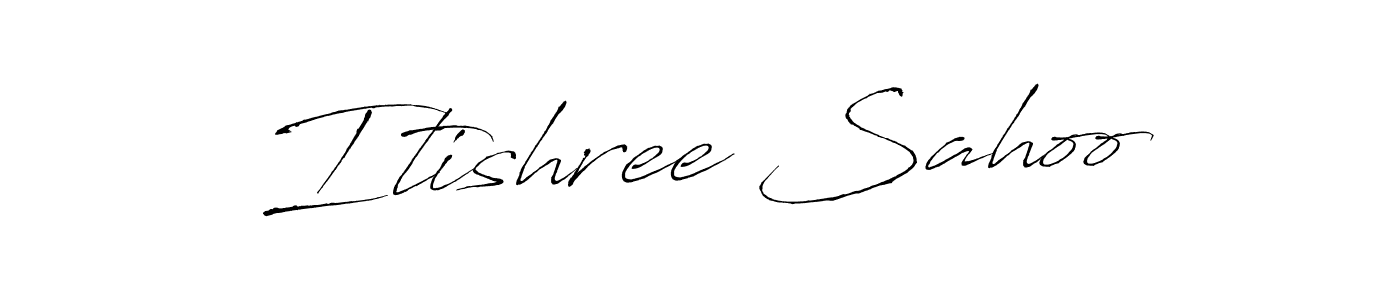 Antro_Vectra is a professional signature style that is perfect for those who want to add a touch of class to their signature. It is also a great choice for those who want to make their signature more unique. Get Itishree Sahoo name to fancy signature for free. Itishree Sahoo signature style 6 images and pictures png