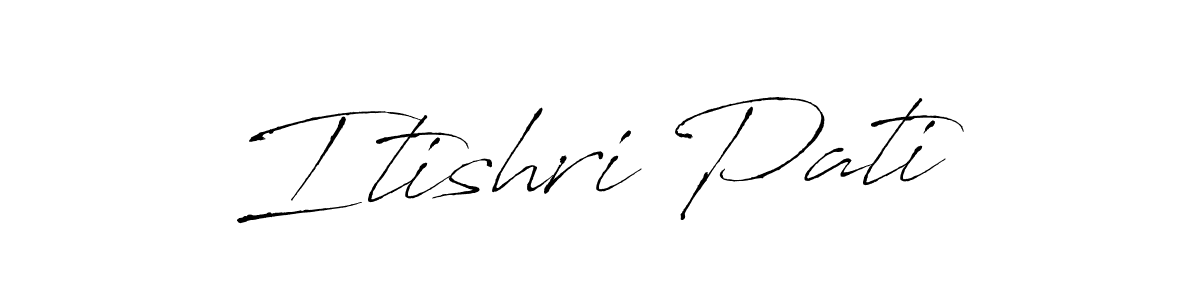 How to Draw Itishri Pati signature style? Antro_Vectra is a latest design signature styles for name Itishri Pati. Itishri Pati signature style 6 images and pictures png