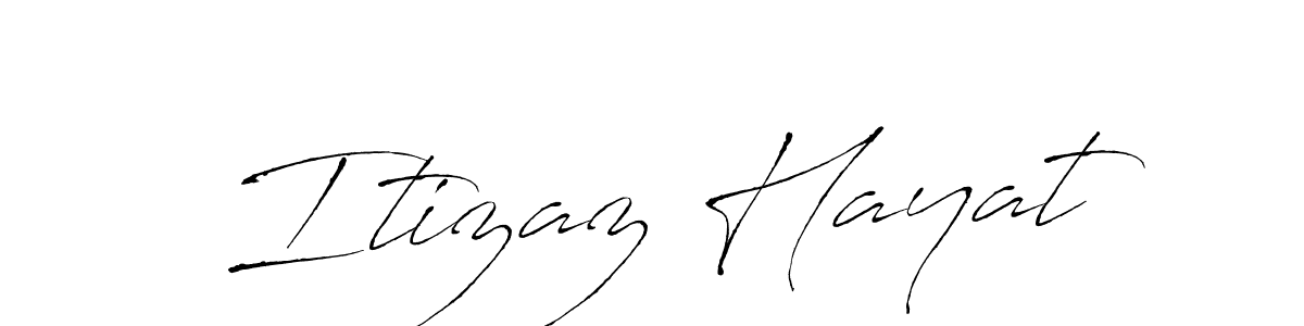 Also You can easily find your signature by using the search form. We will create Itizaz Hayat name handwritten signature images for you free of cost using Antro_Vectra sign style. Itizaz Hayat signature style 6 images and pictures png