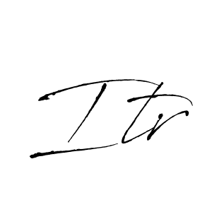How to Draw Itr signature style? Antro_Vectra is a latest design signature styles for name Itr. Itr signature style 6 images and pictures png