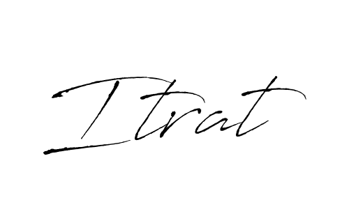 How to Draw Itrat signature style? Antro_Vectra is a latest design signature styles for name Itrat. Itrat signature style 6 images and pictures png