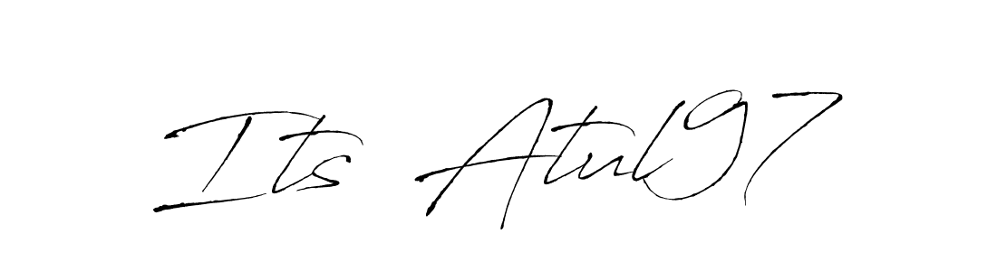 Make a beautiful signature design for name Its  Atul97. Use this online signature maker to create a handwritten signature for free. Its  Atul97 signature style 6 images and pictures png