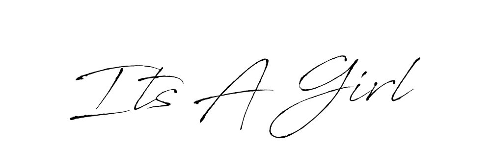 Its A Girl stylish signature style. Best Handwritten Sign (Antro_Vectra) for my name. Handwritten Signature Collection Ideas for my name Its A Girl. Its A Girl signature style 6 images and pictures png