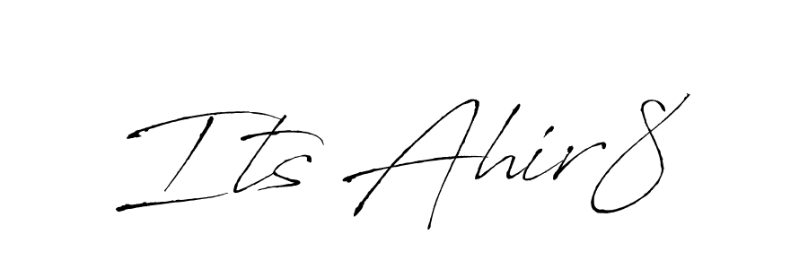 Also we have Its Ahir8 name is the best signature style. Create professional handwritten signature collection using Antro_Vectra autograph style. Its Ahir8 signature style 6 images and pictures png