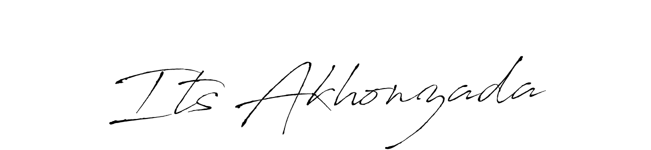 How to make Its Akhonzada name signature. Use Antro_Vectra style for creating short signs online. This is the latest handwritten sign. Its Akhonzada signature style 6 images and pictures png