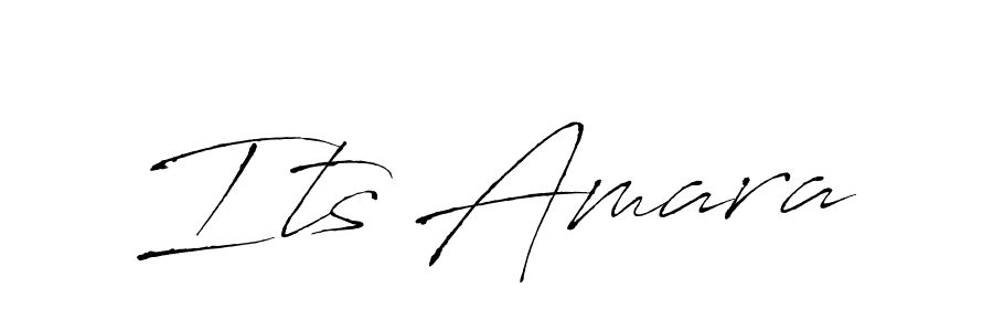 How to make Its Amara signature? Antro_Vectra is a professional autograph style. Create handwritten signature for Its Amara name. Its Amara signature style 6 images and pictures png