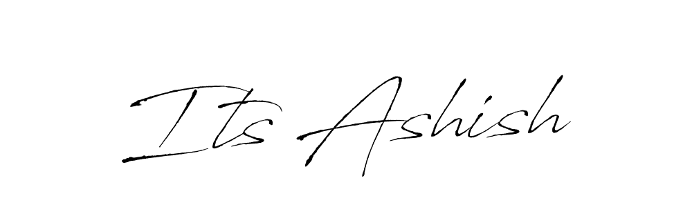 How to make Its Ashish signature? Antro_Vectra is a professional autograph style. Create handwritten signature for Its Ashish name. Its Ashish signature style 6 images and pictures png