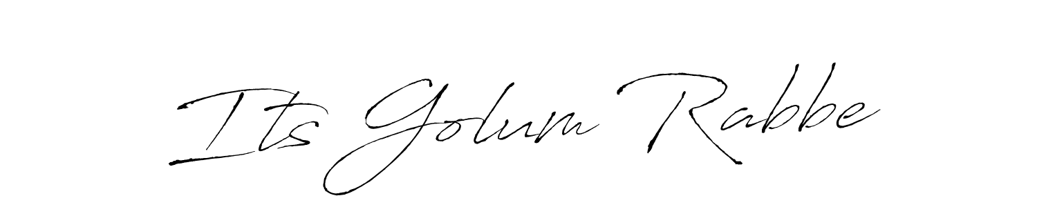 Design your own signature with our free online signature maker. With this signature software, you can create a handwritten (Antro_Vectra) signature for name Its Golum Rabbe. Its Golum Rabbe signature style 6 images and pictures png