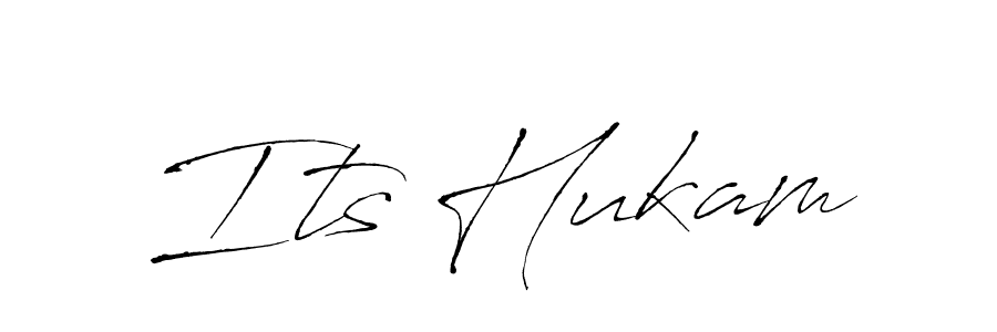 How to make Its Hukam name signature. Use Antro_Vectra style for creating short signs online. This is the latest handwritten sign. Its Hukam signature style 6 images and pictures png