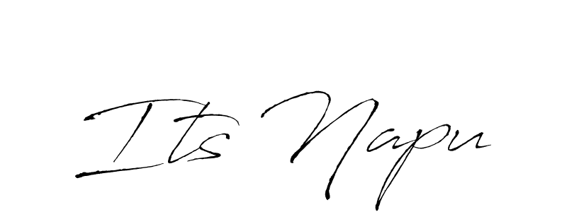 How to make Its Napu signature? Antro_Vectra is a professional autograph style. Create handwritten signature for Its Napu name. Its Napu signature style 6 images and pictures png