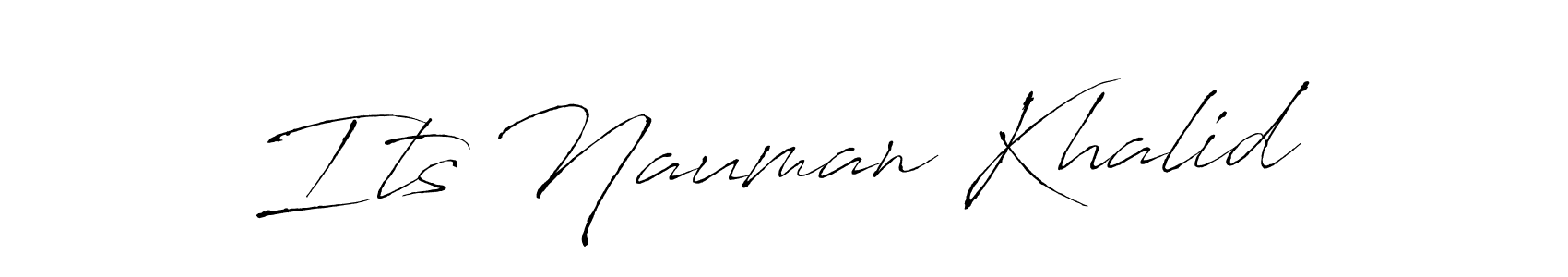 Use a signature maker to create a handwritten signature online. With this signature software, you can design (Antro_Vectra) your own signature for name Its Nauman Khalid. Its Nauman Khalid signature style 6 images and pictures png
