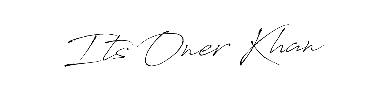 The best way (Antro_Vectra) to make a short signature is to pick only two or three words in your name. The name Its Oner Khan include a total of six letters. For converting this name. Its Oner Khan signature style 6 images and pictures png