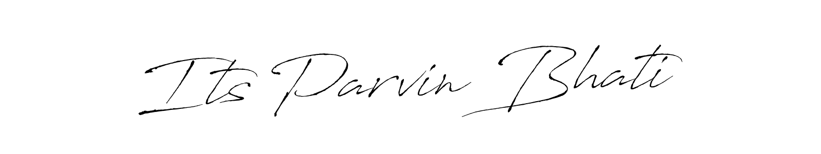 Once you've used our free online signature maker to create your best signature Antro_Vectra style, it's time to enjoy all of the benefits that Its Parvin Bhati name signing documents. Its Parvin Bhati signature style 6 images and pictures png