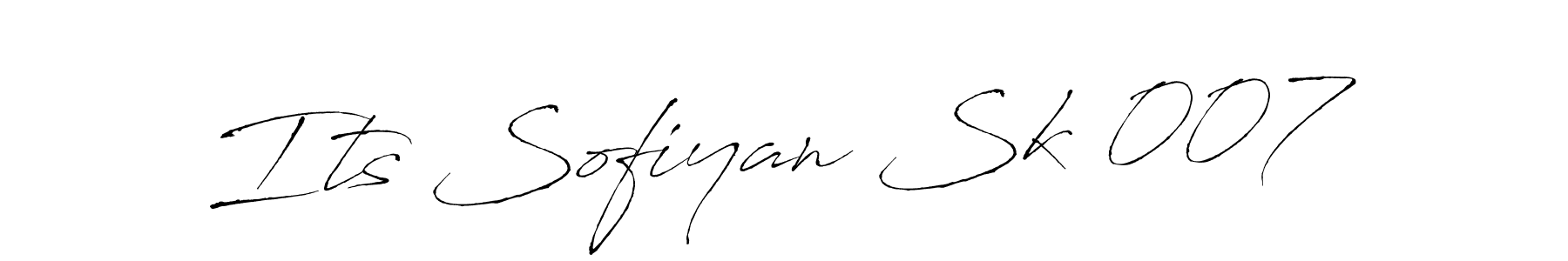 Make a beautiful signature design for name Its Sofiyan Sk 007. Use this online signature maker to create a handwritten signature for free. Its Sofiyan Sk 007 signature style 6 images and pictures png