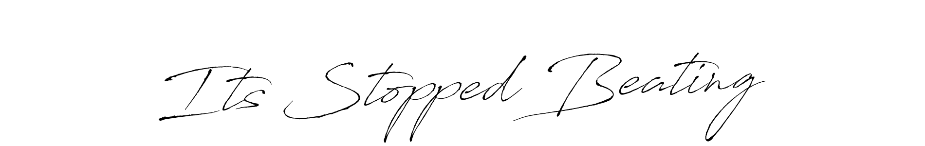 Once you've used our free online signature maker to create your best signature Antro_Vectra style, it's time to enjoy all of the benefits that Its Stopped Beating name signing documents. Its Stopped Beating signature style 6 images and pictures png