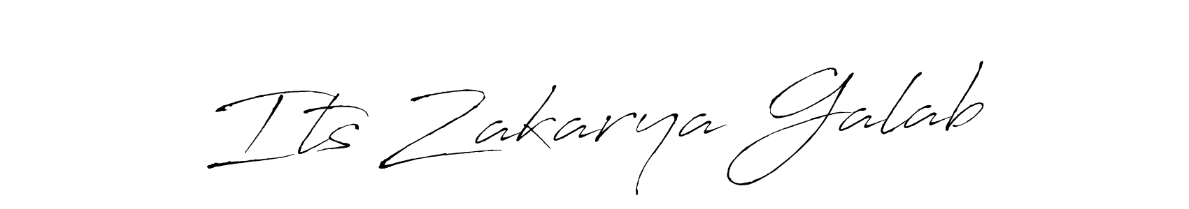 The best way (Antro_Vectra) to make a short signature is to pick only two or three words in your name. The name Its Zakarya Galab include a total of six letters. For converting this name. Its Zakarya Galab signature style 6 images and pictures png