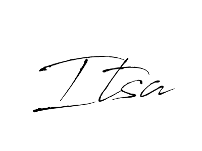 How to make Itsa name signature. Use Antro_Vectra style for creating short signs online. This is the latest handwritten sign. Itsa signature style 6 images and pictures png