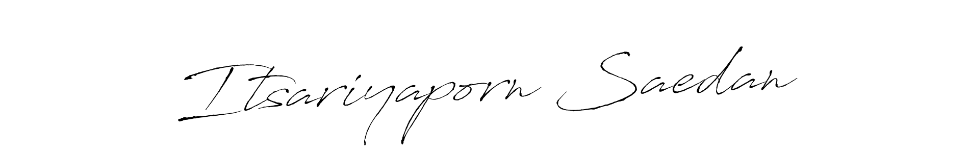 Similarly Antro_Vectra is the best handwritten signature design. Signature creator online .You can use it as an online autograph creator for name Itsariyaporn Saedan. Itsariyaporn Saedan signature style 6 images and pictures png