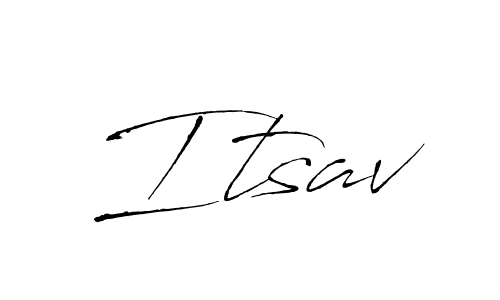 Create a beautiful signature design for name Itsav. With this signature (Antro_Vectra) fonts, you can make a handwritten signature for free. Itsav signature style 6 images and pictures png