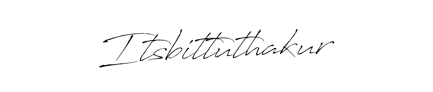 The best way (Antro_Vectra) to make a short signature is to pick only two or three words in your name. The name Itsbittuthakur include a total of six letters. For converting this name. Itsbittuthakur signature style 6 images and pictures png