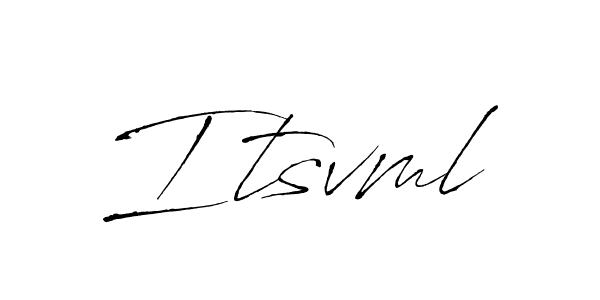 How to Draw Itsvml signature style? Antro_Vectra is a latest design signature styles for name Itsvml. Itsvml signature style 6 images and pictures png