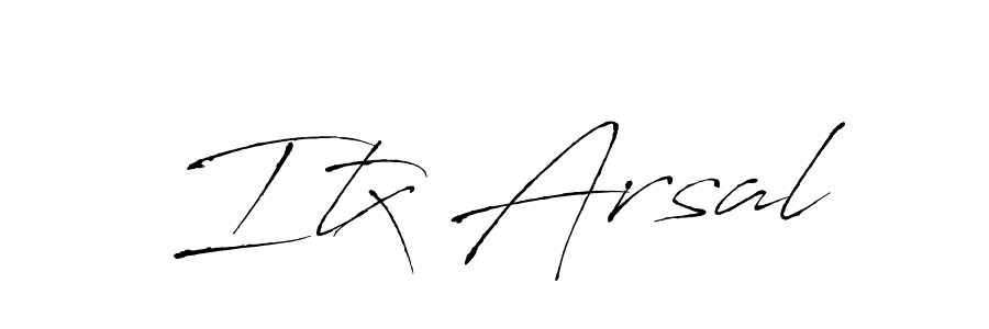 This is the best signature style for the Itx Arsal name. Also you like these signature font (Antro_Vectra). Mix name signature. Itx Arsal signature style 6 images and pictures png