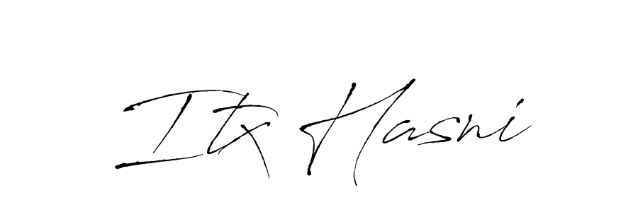 This is the best signature style for the Itx Hasni name. Also you like these signature font (Antro_Vectra). Mix name signature. Itx Hasni signature style 6 images and pictures png