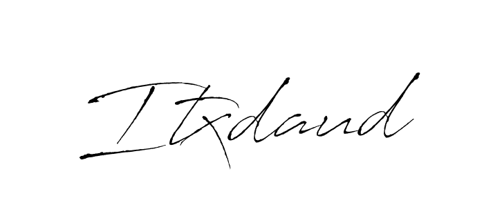 Antro_Vectra is a professional signature style that is perfect for those who want to add a touch of class to their signature. It is also a great choice for those who want to make their signature more unique. Get Itxdaud name to fancy signature for free. Itxdaud signature style 6 images and pictures png