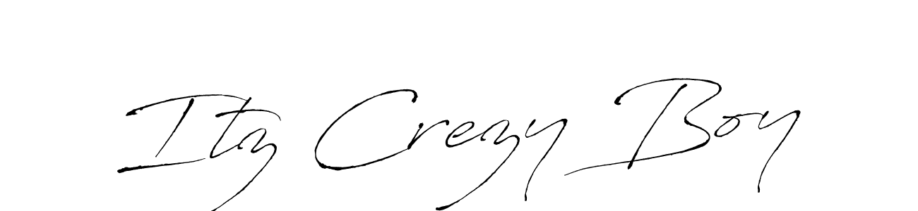 if you are searching for the best signature style for your name Itz Crezy Boy. so please give up your signature search. here we have designed multiple signature styles  using Antro_Vectra. Itz Crezy Boy signature style 6 images and pictures png