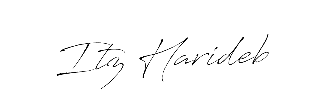 It looks lik you need a new signature style for name Itz Harideb. Design unique handwritten (Antro_Vectra) signature with our free signature maker in just a few clicks. Itz Harideb signature style 6 images and pictures png