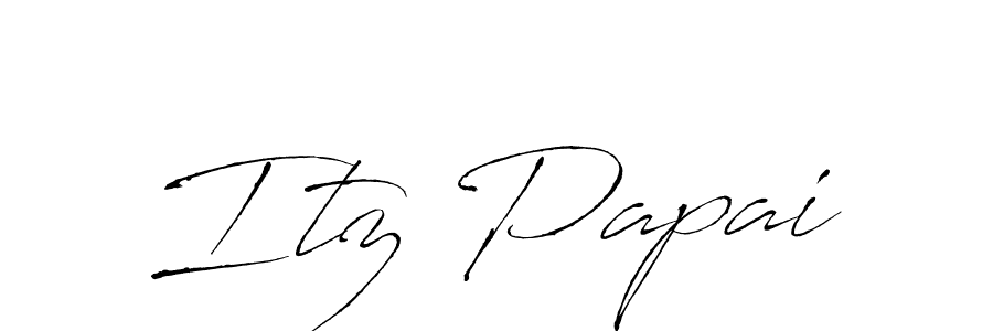 This is the best signature style for the Itz Papai name. Also you like these signature font (Antro_Vectra). Mix name signature. Itz Papai signature style 6 images and pictures png