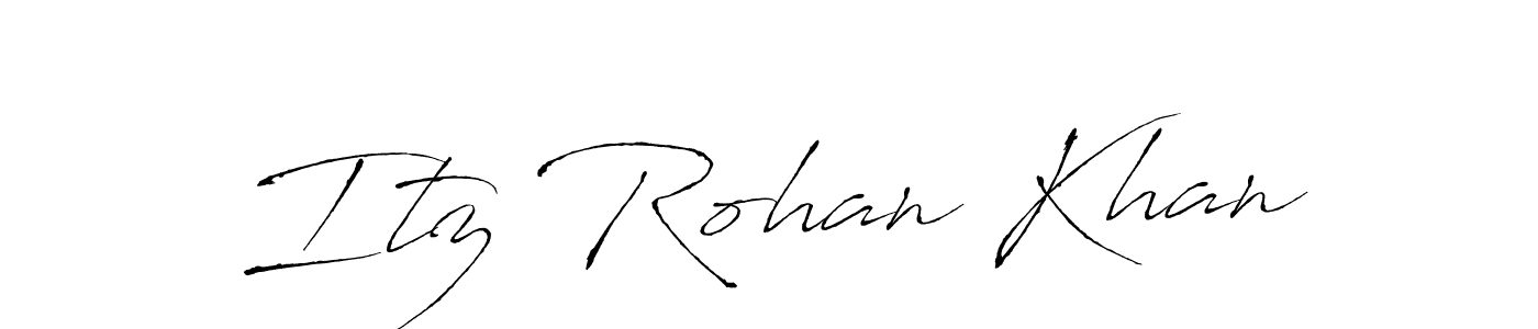 Here are the top 10 professional signature styles for the name Itz Rohan Khan. These are the best autograph styles you can use for your name. Itz Rohan Khan signature style 6 images and pictures png
