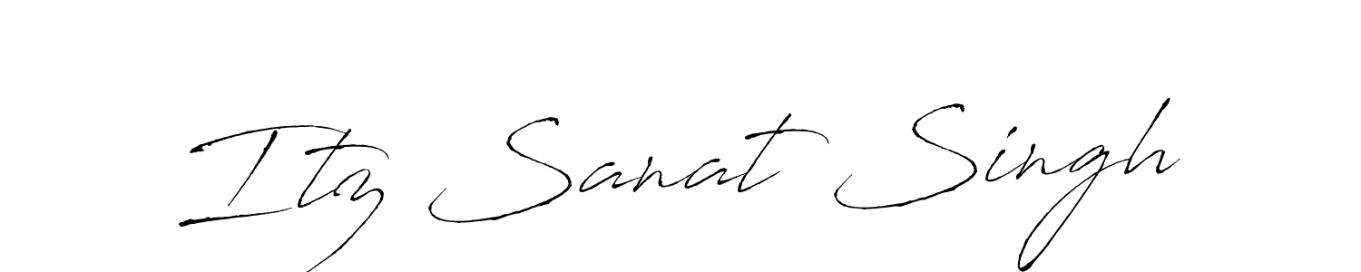 How to Draw Itz Sanat Singh signature style? Antro_Vectra is a latest design signature styles for name Itz Sanat Singh. Itz Sanat Singh signature style 6 images and pictures png