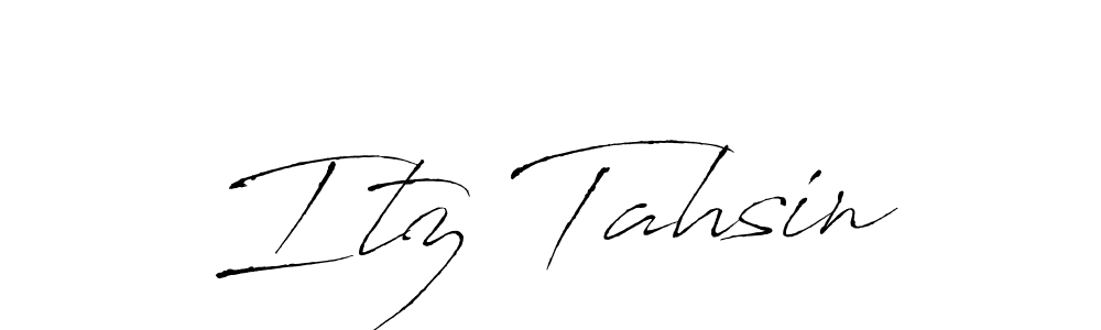 Make a beautiful signature design for name Itz Tahsin. Use this online signature maker to create a handwritten signature for free. Itz Tahsin signature style 6 images and pictures png