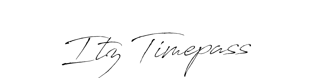 Create a beautiful signature design for name Itz Timepass. With this signature (Antro_Vectra) fonts, you can make a handwritten signature for free. Itz Timepass signature style 6 images and pictures png