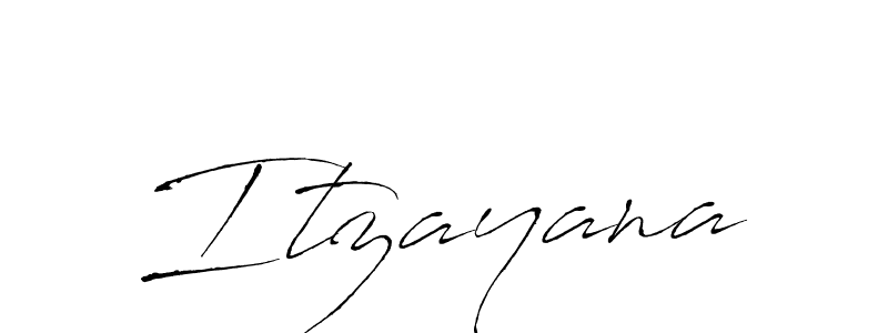 Also we have Itzayana name is the best signature style. Create professional handwritten signature collection using Antro_Vectra autograph style. Itzayana signature style 6 images and pictures png
