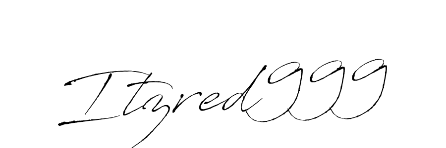 Similarly Antro_Vectra is the best handwritten signature design. Signature creator online .You can use it as an online autograph creator for name Itzred999. Itzred999 signature style 6 images and pictures png