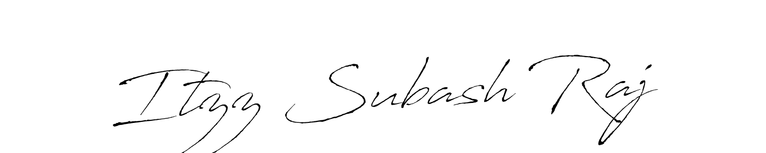 Use a signature maker to create a handwritten signature online. With this signature software, you can design (Antro_Vectra) your own signature for name Itzz Subash Raj. Itzz Subash Raj signature style 6 images and pictures png