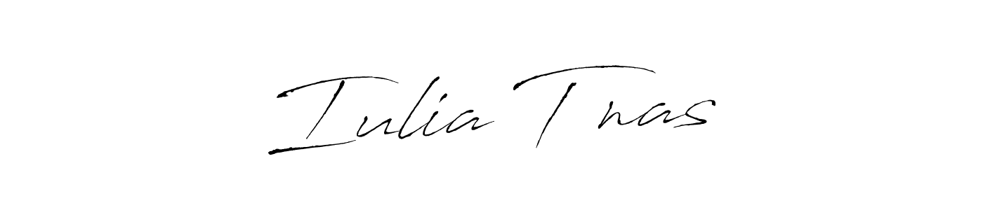 Make a beautiful signature design for name Iulia TĂnasĂ. Use this online signature maker to create a handwritten signature for free. Iulia TĂnasĂ signature style 6 images and pictures png