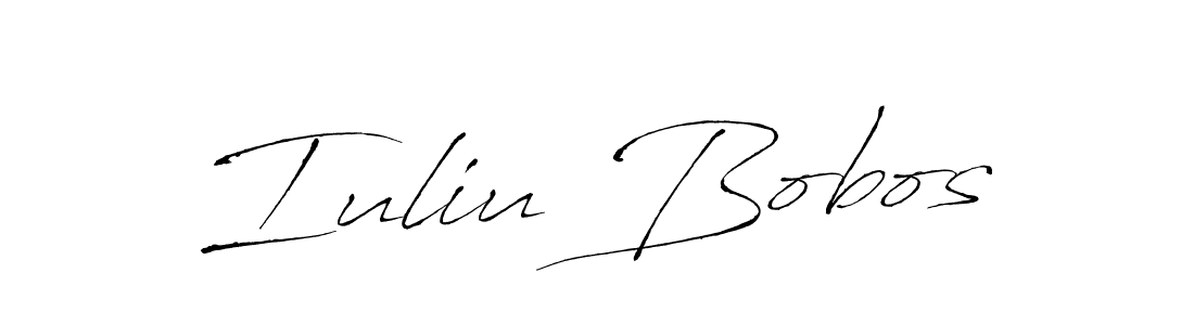 Also You can easily find your signature by using the search form. We will create Iuliu Bobos name handwritten signature images for you free of cost using Antro_Vectra sign style. Iuliu Bobos signature style 6 images and pictures png