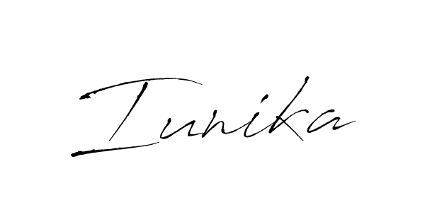 Also You can easily find your signature by using the search form. We will create Iunika name handwritten signature images for you free of cost using Antro_Vectra sign style. Iunika signature style 6 images and pictures png