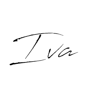 The best way (Antro_Vectra) to make a short signature is to pick only two or three words in your name. The name Iva include a total of six letters. For converting this name. Iva signature style 6 images and pictures png