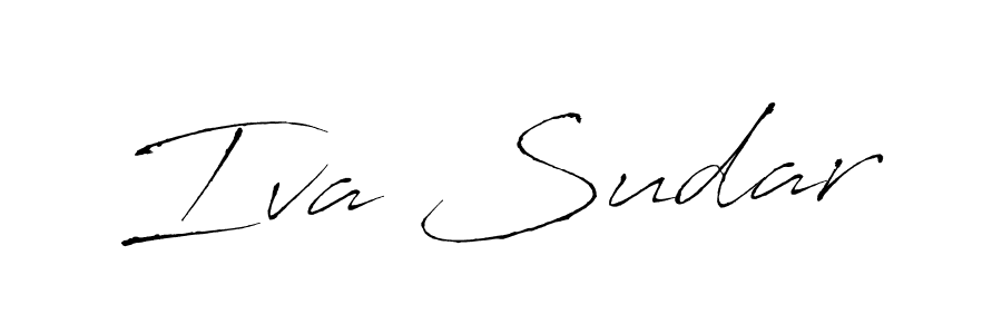 Make a beautiful signature design for name Iva Sudar. Use this online signature maker to create a handwritten signature for free. Iva Sudar signature style 6 images and pictures png