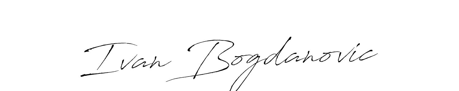 How to make Ivan Bogdanovic signature? Antro_Vectra is a professional autograph style. Create handwritten signature for Ivan Bogdanovic name. Ivan Bogdanovic signature style 6 images and pictures png