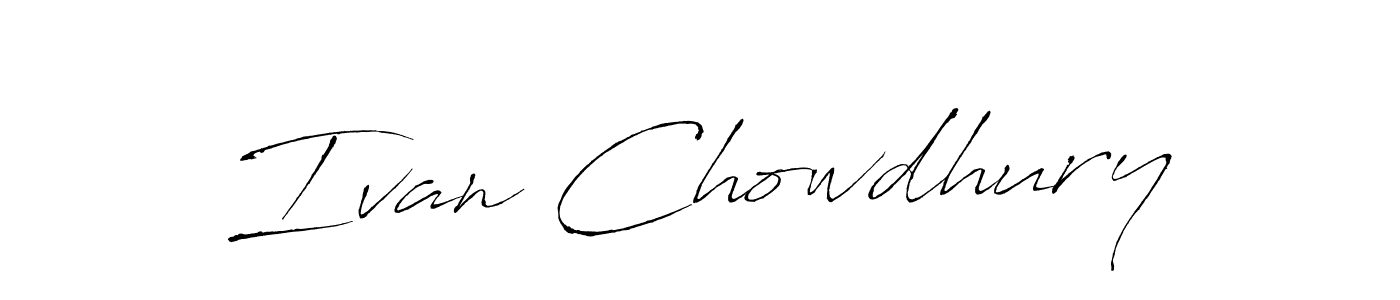 Similarly Antro_Vectra is the best handwritten signature design. Signature creator online .You can use it as an online autograph creator for name Ivan Chowdhury. Ivan Chowdhury signature style 6 images and pictures png
